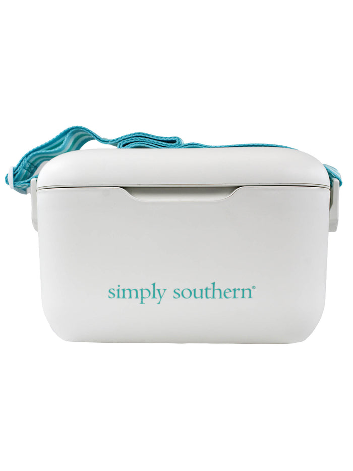 Simply Southern Cooler - White