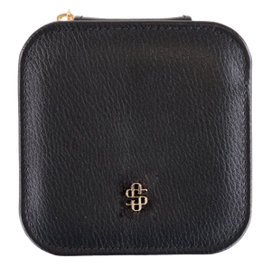 SS Leather Jewelry Case - Black