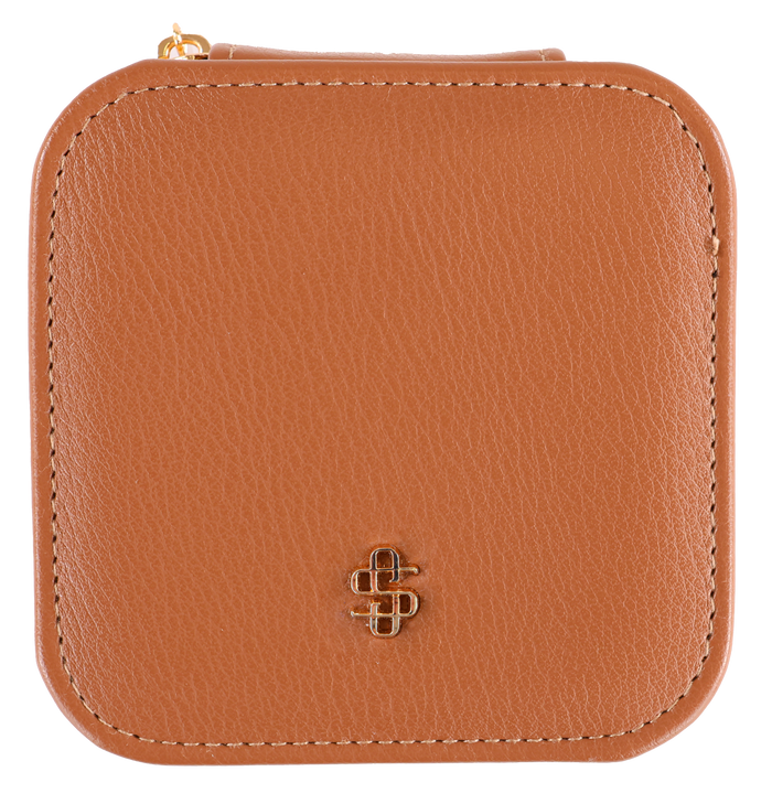 SS Leather Jewelry Case - Cocoa