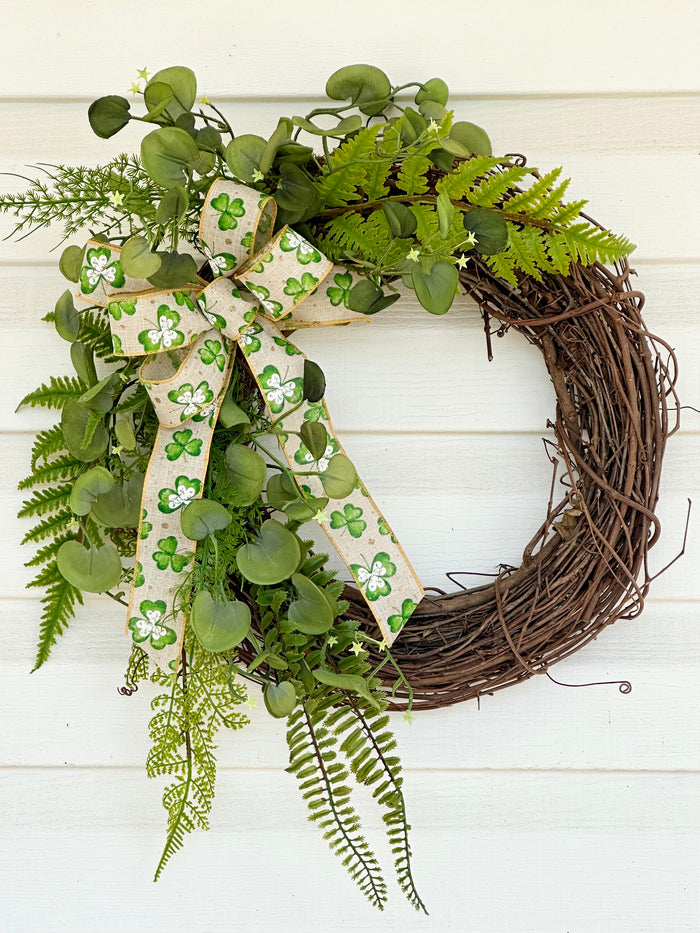 St Patricks Day Wreath