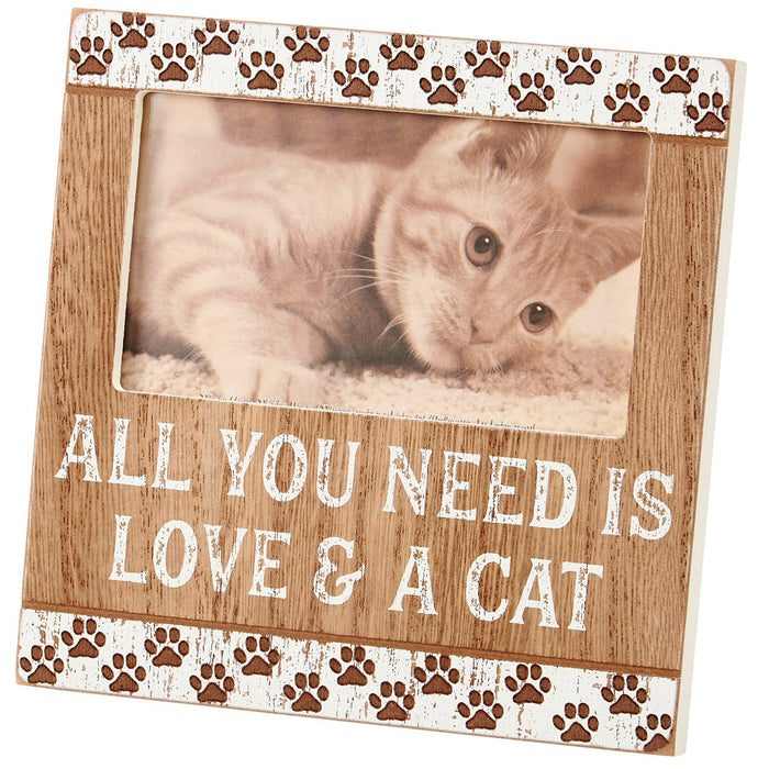 Picture Frame - Love And A Cat