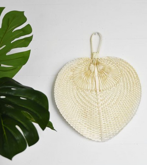 17" Bamboo Leaf Decor