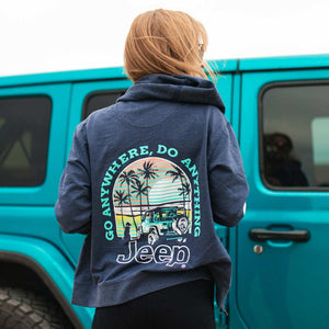 Hoodie - Jeep Sunset Beach