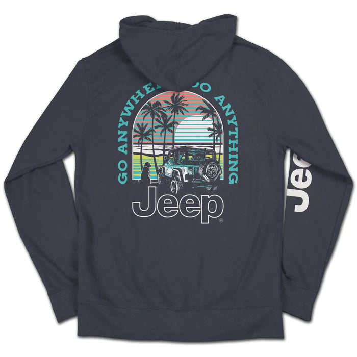 Hoodie - Jeep Sunset Beach