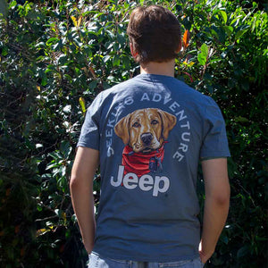 Short Sleeve Tee - Jeep Adventure Dog