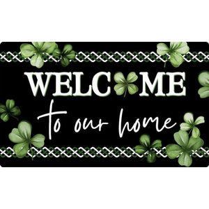 Mat Insert - Welcome Shamrock