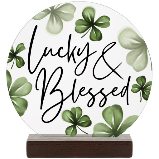 Sign - Lucky & Blessed