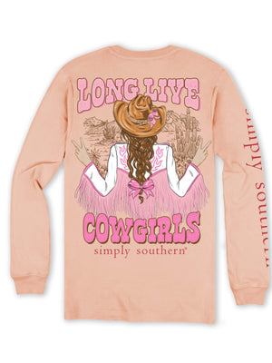 Simply Southern LS Tee - Cowgirl Jacket Creme