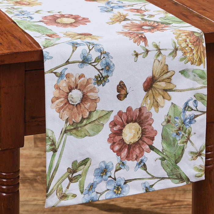 54" Table Runner - Garden Glory