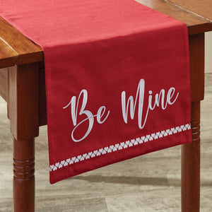 14" x 42" Table Runner - Be Mine