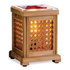 Fragrance Warmer - Wood & Cane