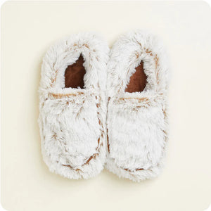 Warmies Slippers - Marshmallow Brown