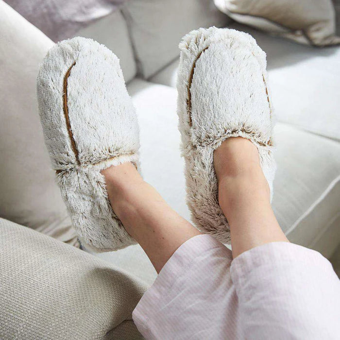 Warmies Slippers - Marshmallow Brown