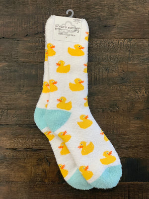 Cozy Spring Crew -Rubber Duckie