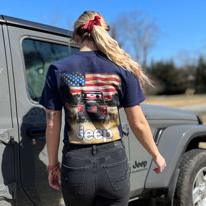 Short Sleeve Tee - Jeep Country Road