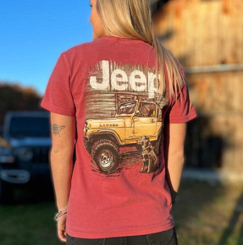 Short Sleeve Tee - Jeep CJ's Laredo