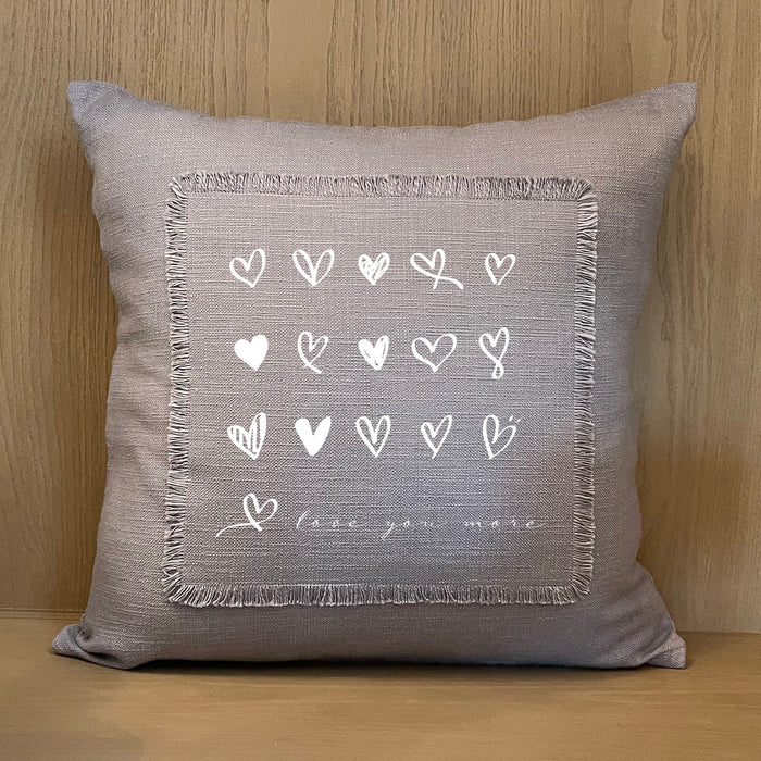 Throw Pillow - Love You More