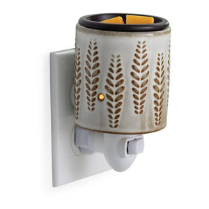 Pluggable Fragrance Warmer - Wheat & Ivory