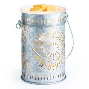 Fragrance Warmer - Galvanized Tin