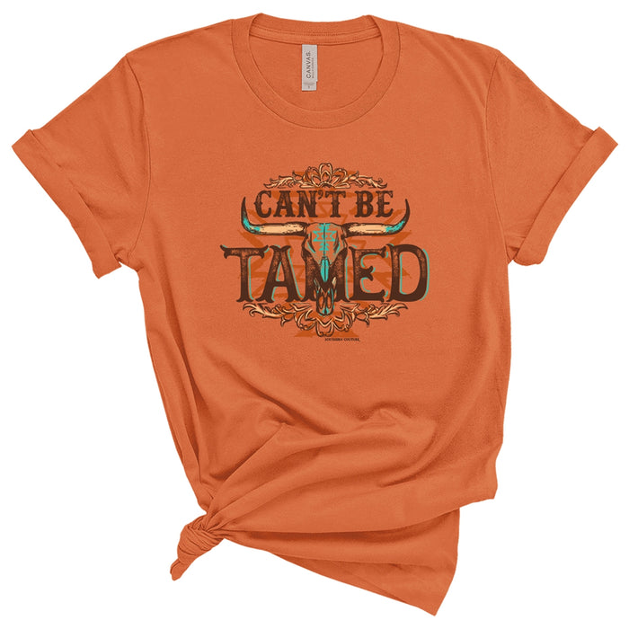 SC Tee - Premium Can't Be Tamed Burnt Orange