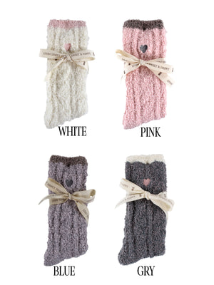 Simply Southern Soft n Cozy Socks - White