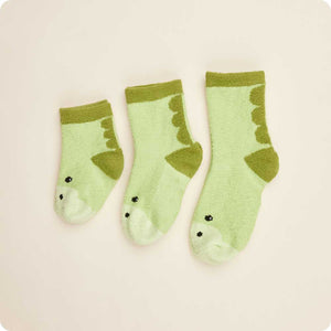 Warmies Crew Socks - Dinosaur