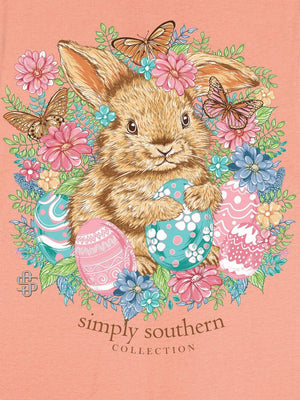 Simply Southern Tee - Bunny Peach