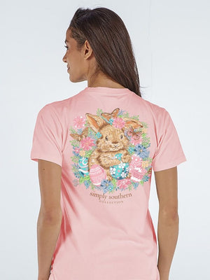 Simply Southern Tee - Bunny Peach