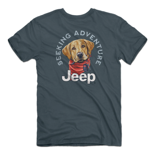 Short Sleeve Tee - Jeep Adventure Dog