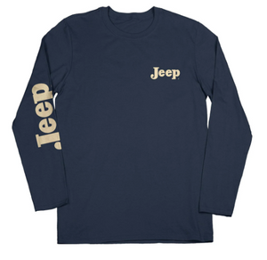 Long Sleeve - Jeep Vintage Life Off-Road Mid Navy