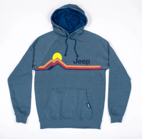 Hoodie - Jeep Mountain Stripe