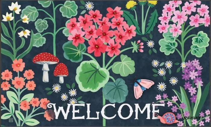 Mat Mate - Geranium Welcome