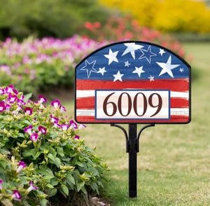 Yard DeSign - Patriotic Stars