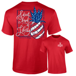 Short Sleeve Tee-Sweet Land of Liberty