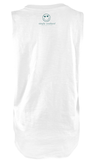 Simply Southern Tank - Bloom White