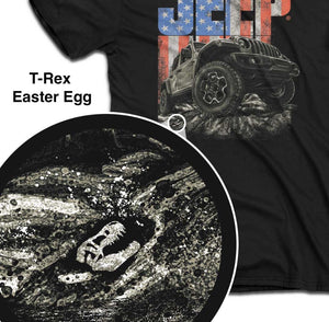 Short Sleeve Tee - Jeep USA Rocks