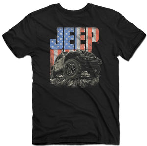 Short Sleeve Tee - Jeep USA Rocks