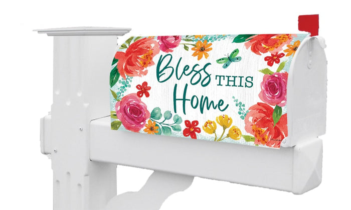 Mailbox Cover - Blessed Floral