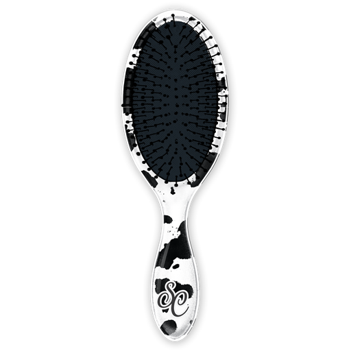 SC Round Brush - Cow Print