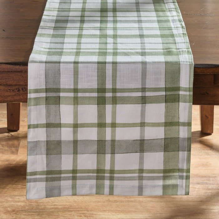 14" x 54" Table Runner - Greenlee Printed Plaid