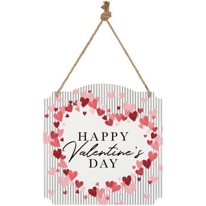 Metal Wall Plaque - Happy Valentine