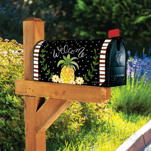 Mailbox Cover - Welcoming Pineapple