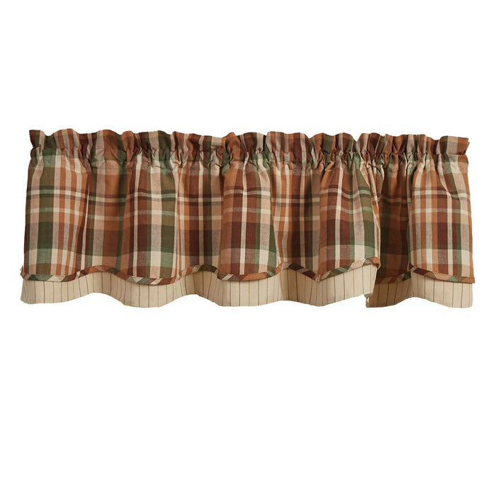 Layered Valance - Woodbourne