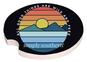 Simply Southern Simply Life Car Coasters