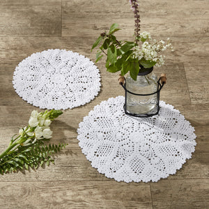 Small Lace Accent Mat - Kadia