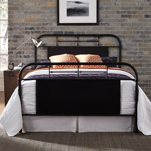 Navy - Metal Bed