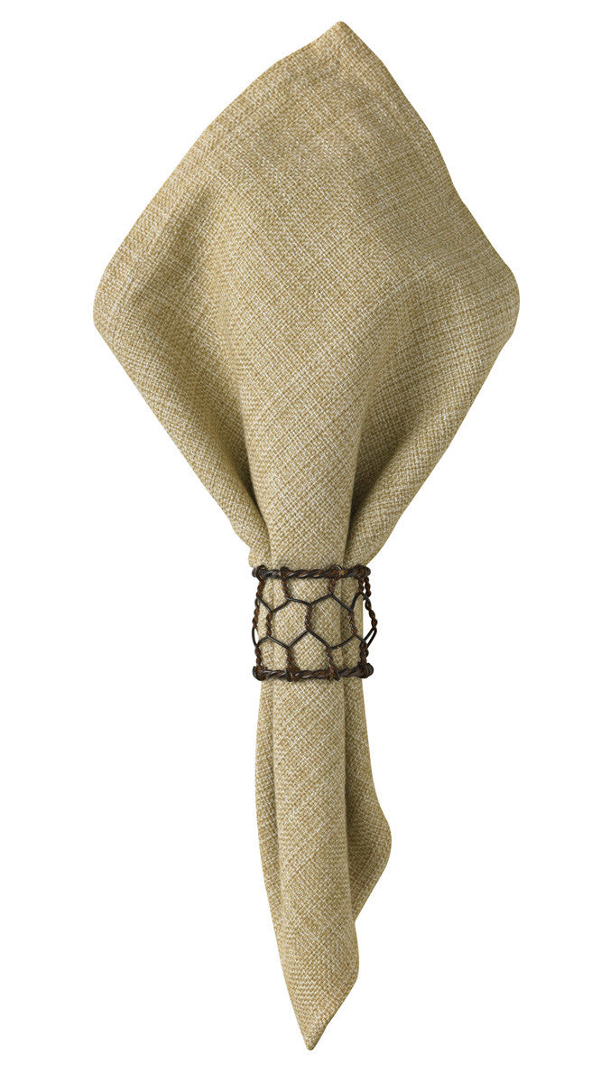 Chicken Wire Napkin Ring