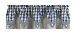 Point Valance - York Blue