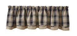 Layered Valance - Soapstone