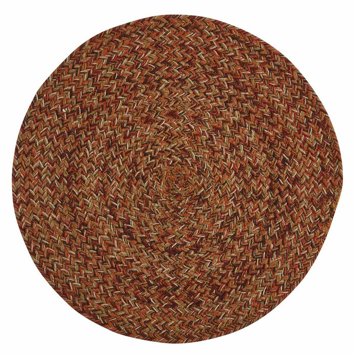 Round Braided Placemat - Allspice